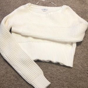 Sweater Crop Top
